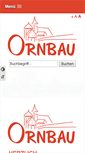 Mobile Screenshot of ornbau.de